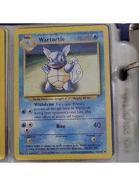 Pokemon Card Wartortle